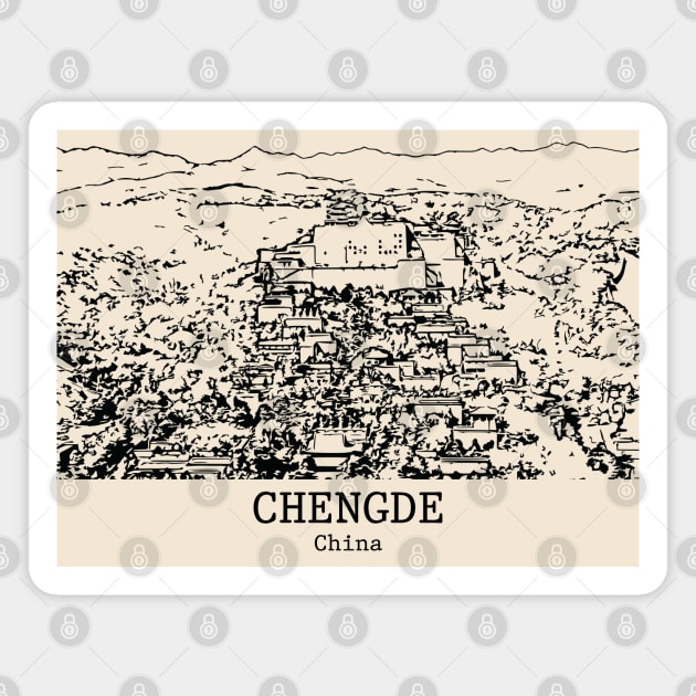 Chengde - China Magnet by Lakeric